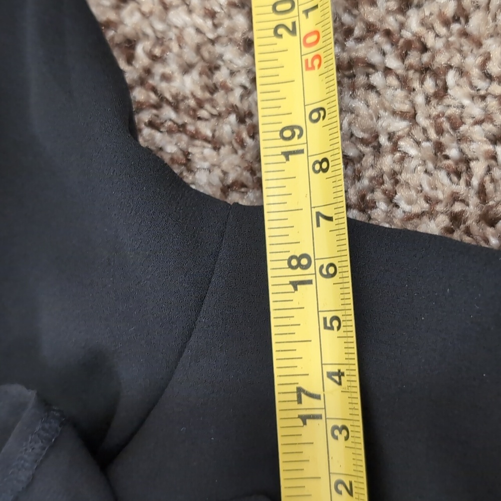 Abercrombie And Fitch Black Ruffle Mini Dress NEW Size MT - Picture 9 of 13